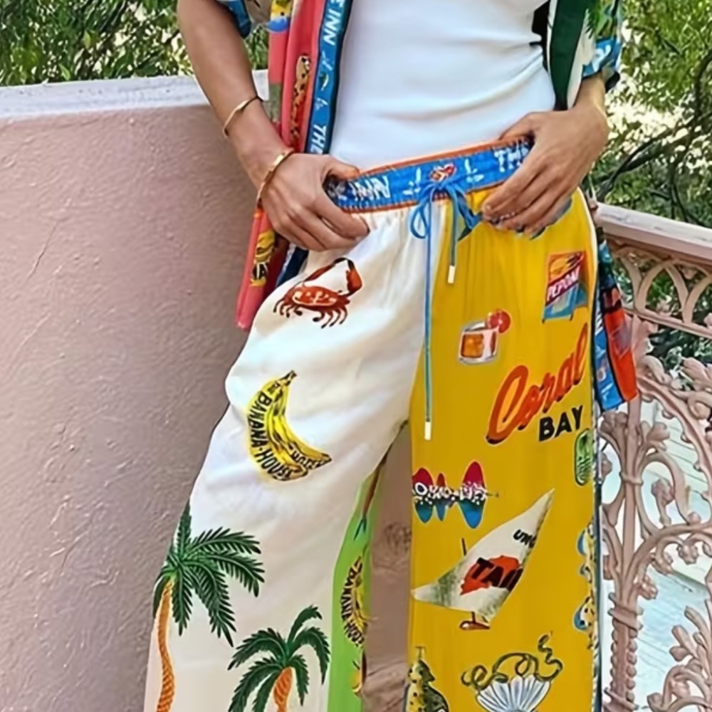 Beach style Shirt and Pants set